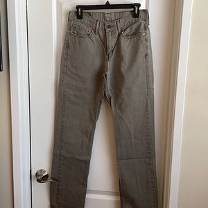 Levi’s Green Jeans